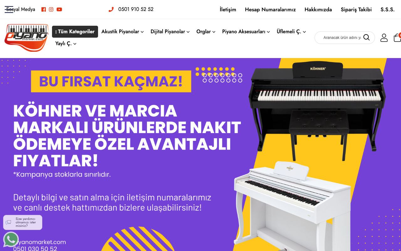Pianos & Keyboards