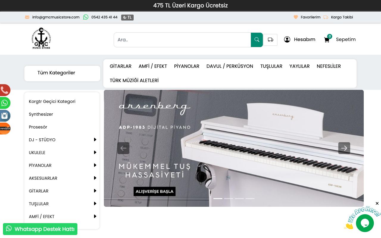 Pianos & Keyboards
