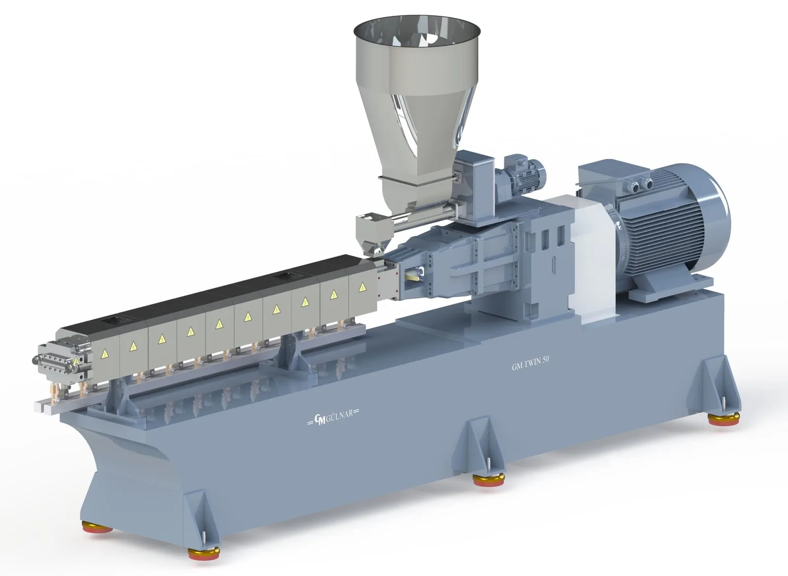 50 mm 44:1 L/D twin screw extruder