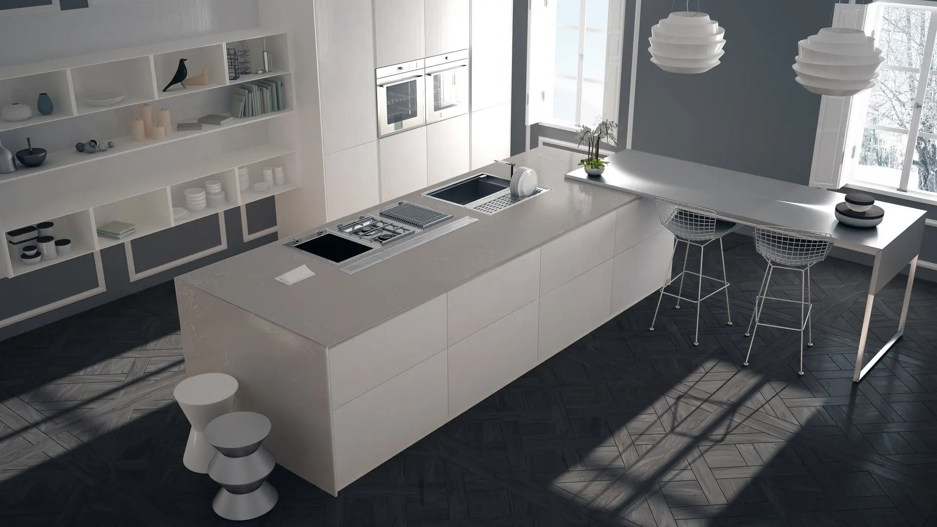سطح كوارتز Stelo Canis