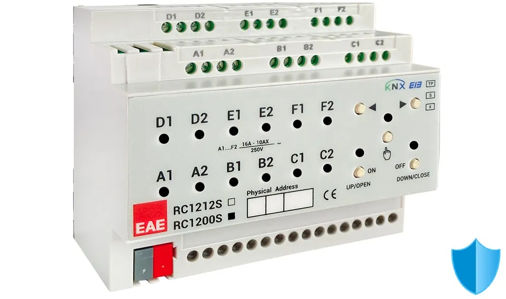 وحدة التحكم بالغرف الآمنة RCU1200S بنظام KNX Secure