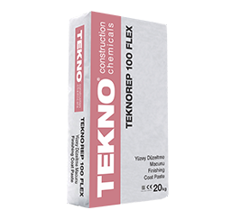 Teknorep 100 Flex ذو أساس أسمنتي، طبقة خارجية تحت الطلاء