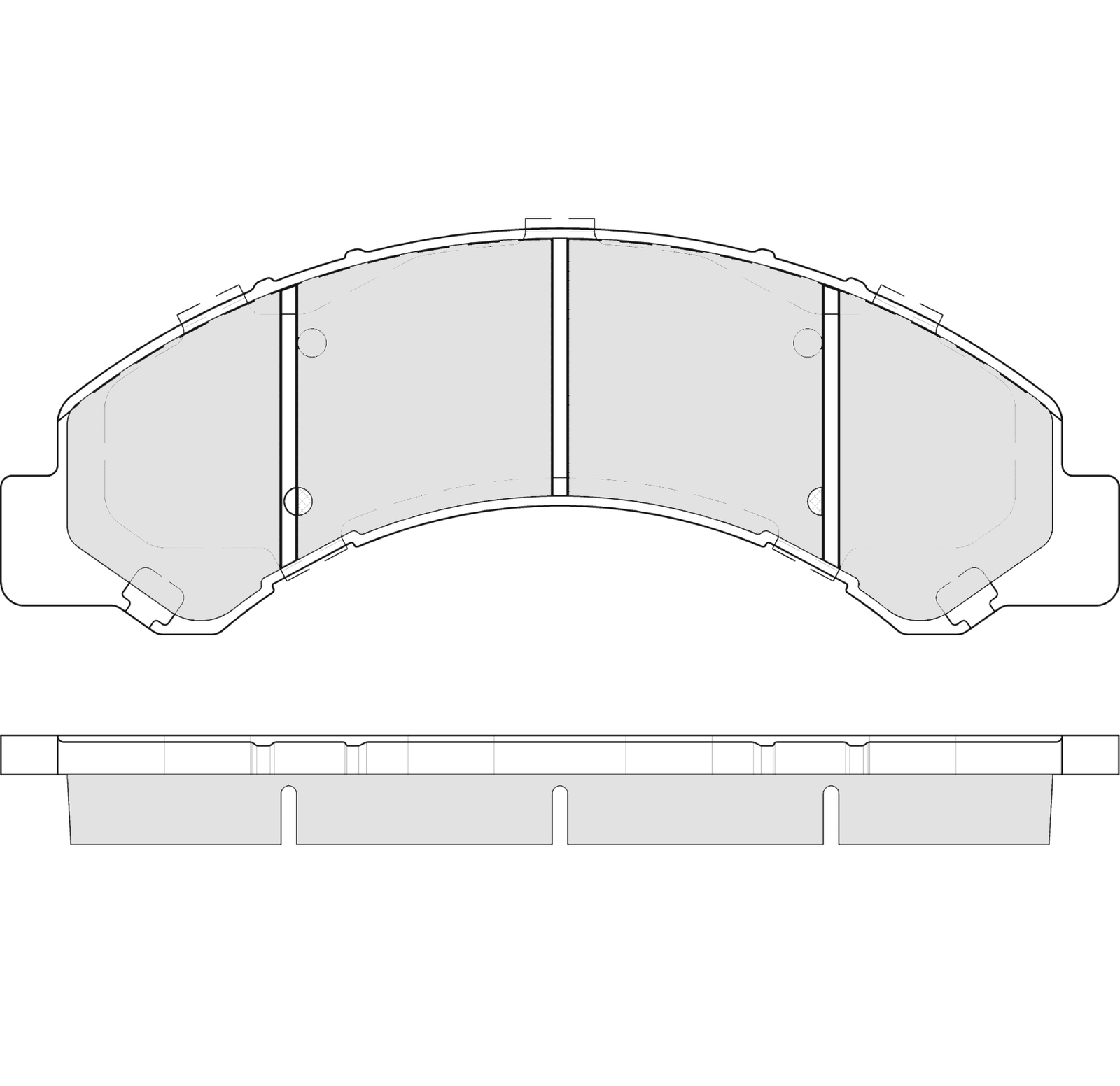 387-198 Oypar Brake Pads for Isuzu and Toyota