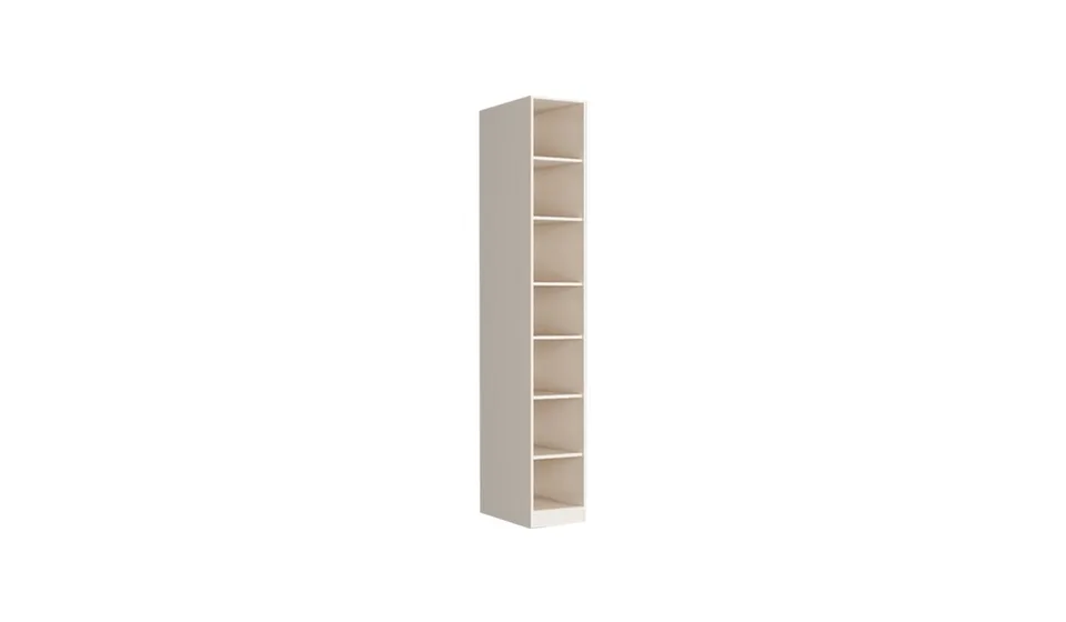 35 cm shelved wardrobe Kapadokya