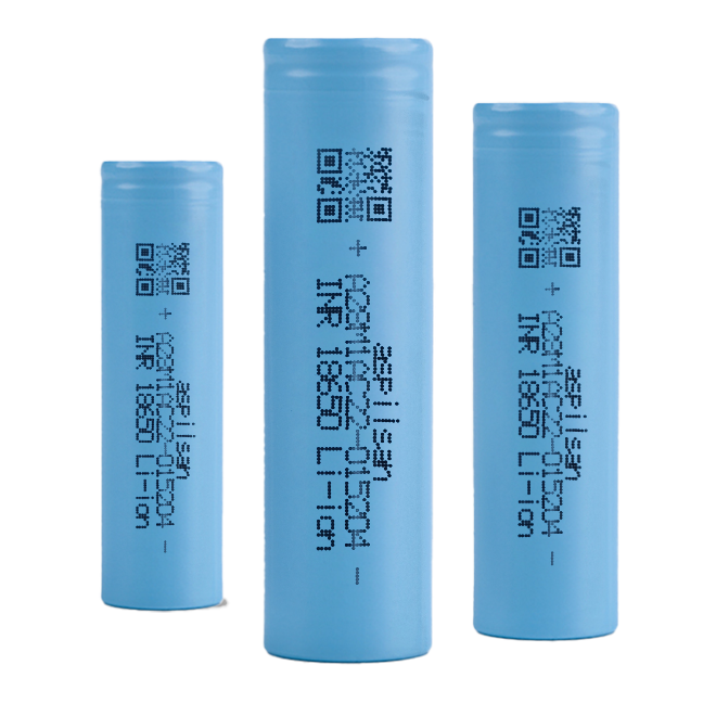 بطارية Aspilsan INR18650A28 ليثيوم أيون قابلة للشحن 2800 mAh 3.7V 25A
