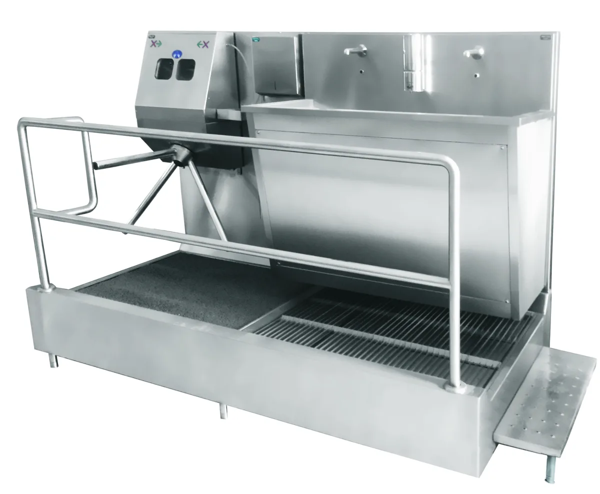 Boot Cleaning and Disinfection Unit - Variant 3