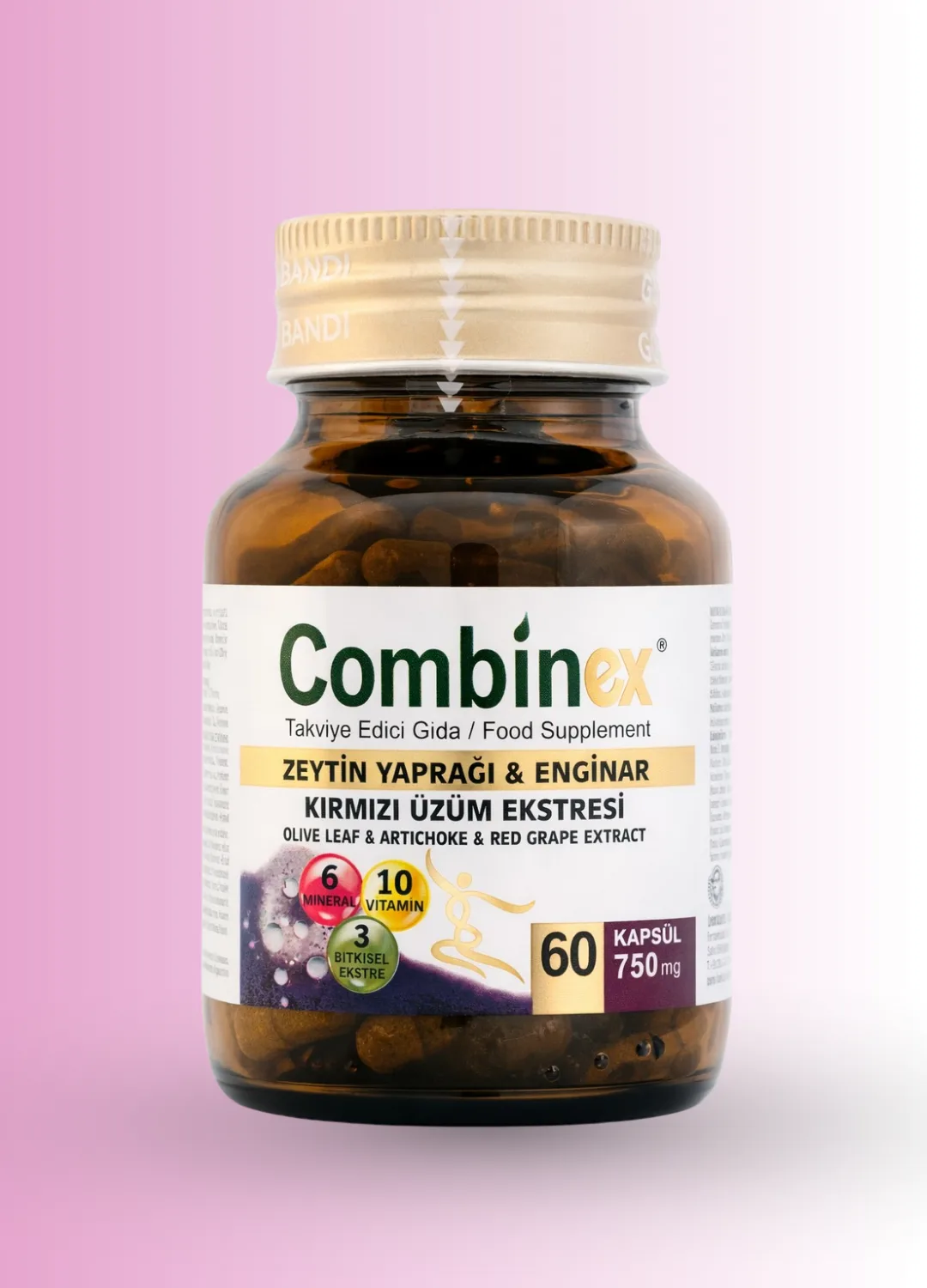 مكمل غذائي كبسولات Combinex® 60 كبسولة
