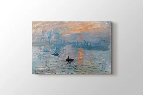 Impression Sunrise 1872 canvas wall art