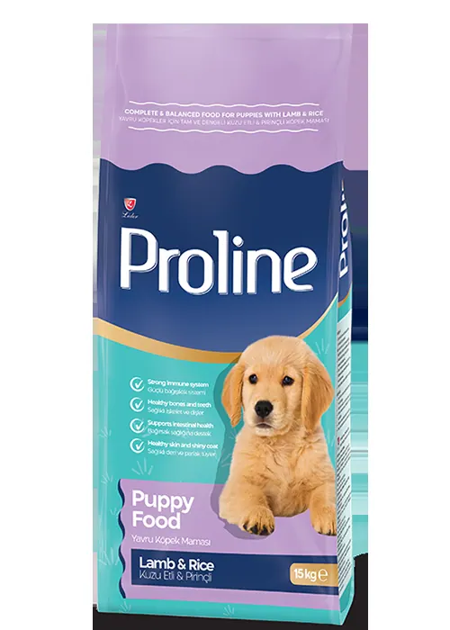Proline with lamb & rice puppy food