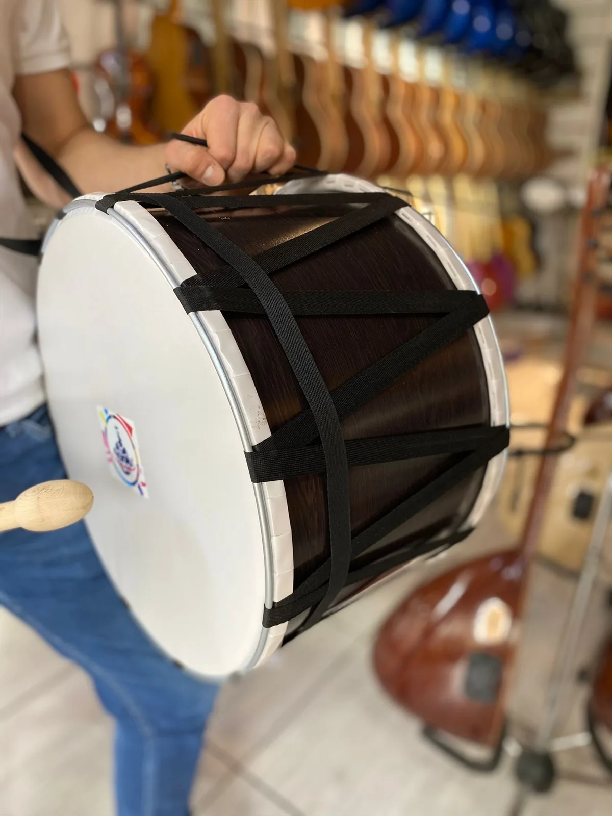 طبل خشب رقائقي Yanki 40 Cm YNKDVL040