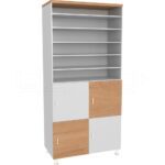 GM028 101 Glass-Door File Cabinet
