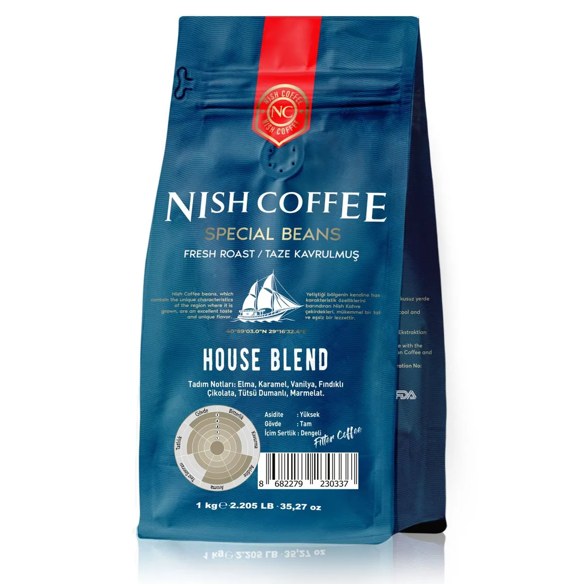 Nish Filter Coffee House Blend 1 kg