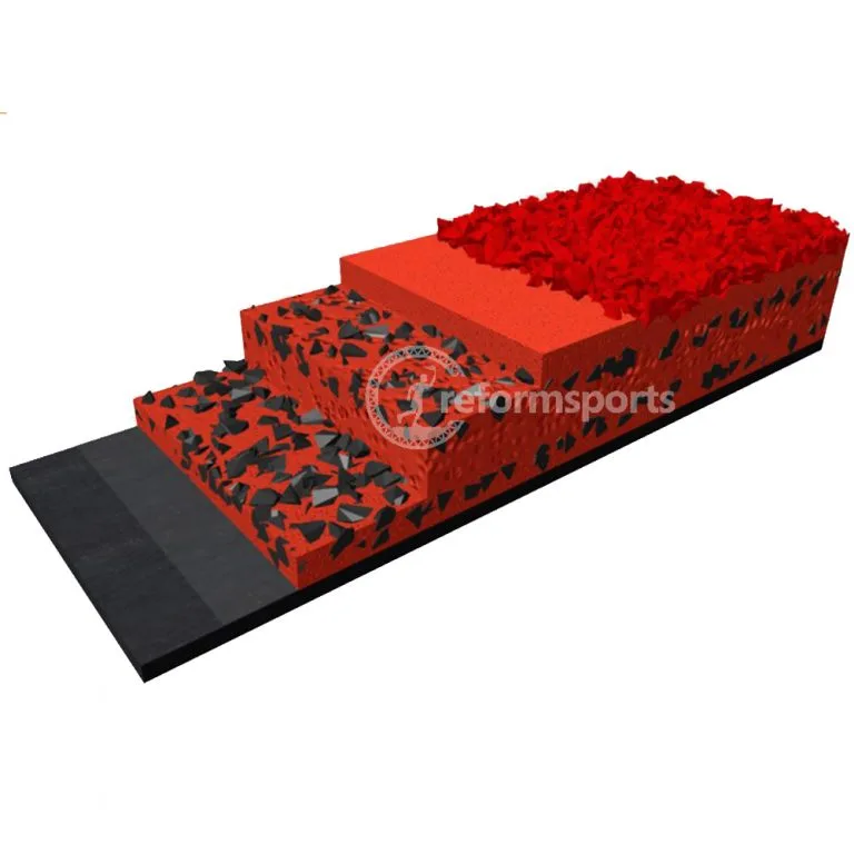 Full polyurethane sports flooring
