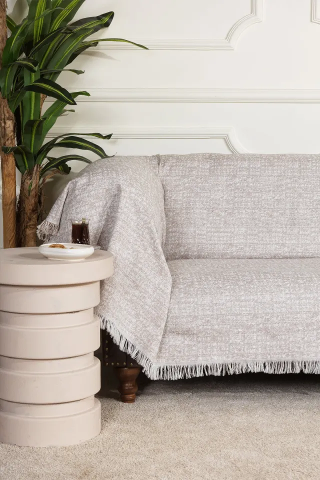 Elart Liza Sofa Cover (170x210 cm) Cappuccino