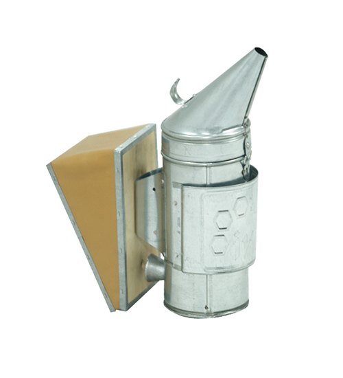 Galvanized Leather Bee Smoker IA 103