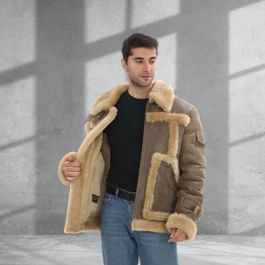 جاكيت من الشيرلنغ رجالي – Extreme Warmth, Built for the Wilderness