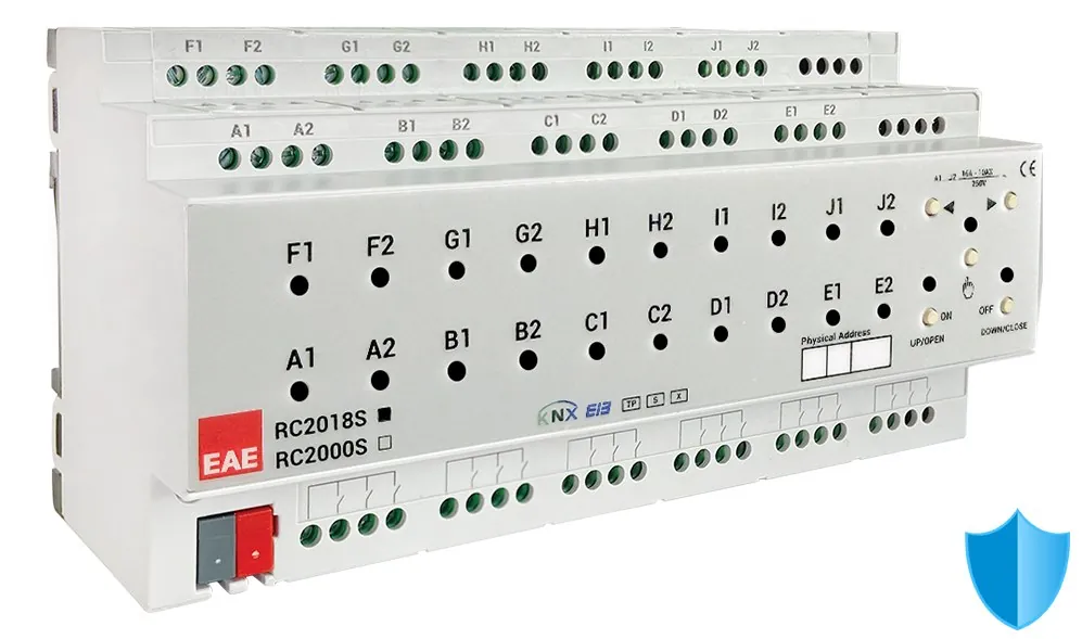 وحدة تحكم الغرف الآمنة RCU2018S من KNX