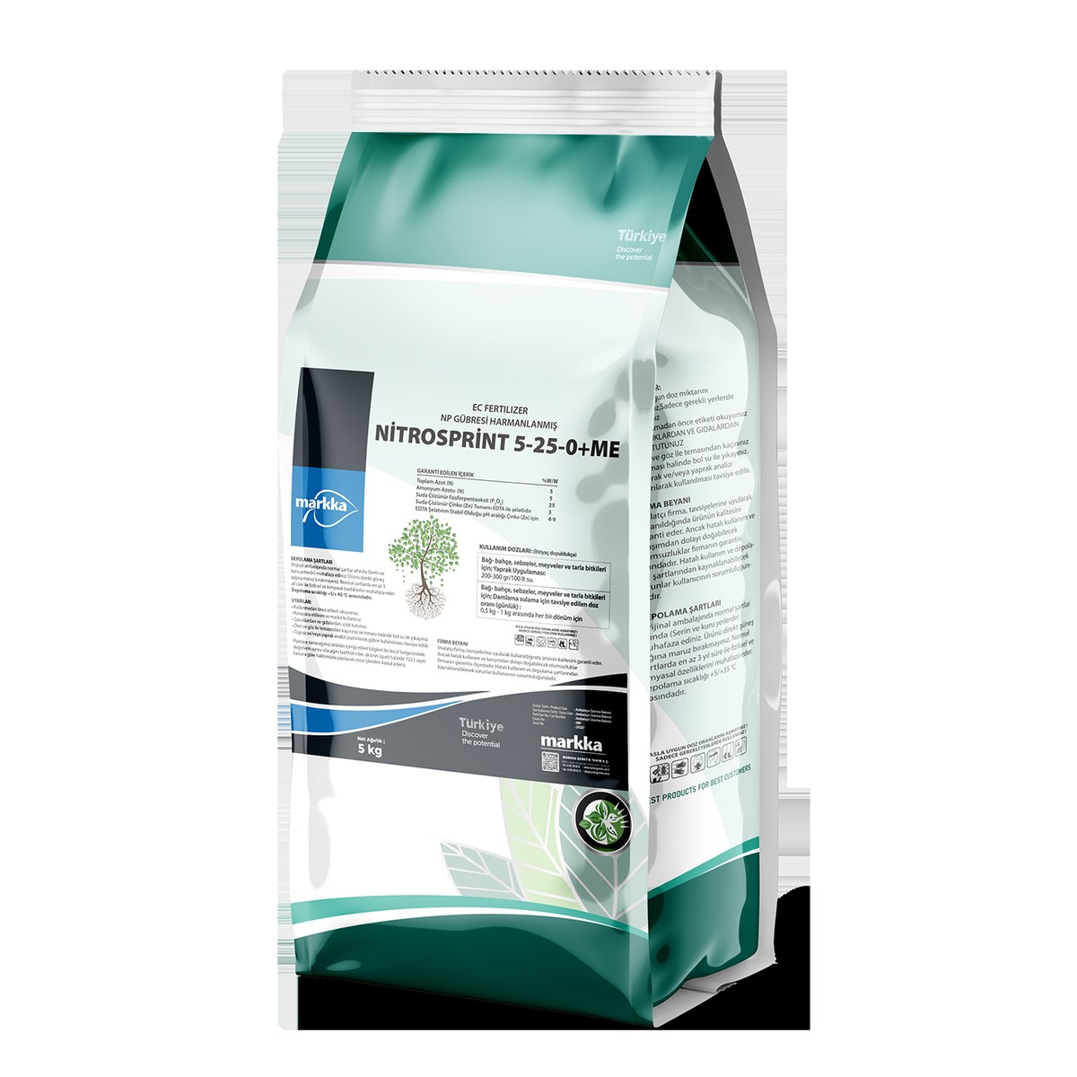 Nitrosprint 5-25-0+ME — Fast-Acting High-Phosphorus Nitrogen