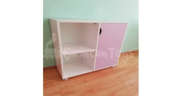 One-door compartment cabinet 80*80*35cm
