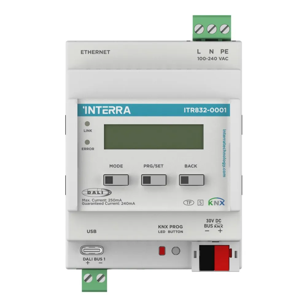 KNX-DALI Gateway with Ethernet (1x64 DALI)
