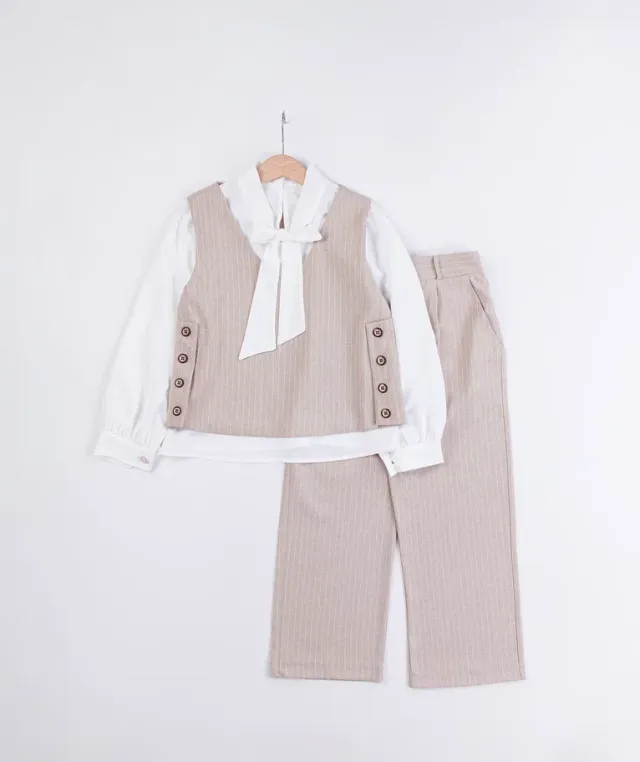 Obella Girls’ Printed Blouse 3054