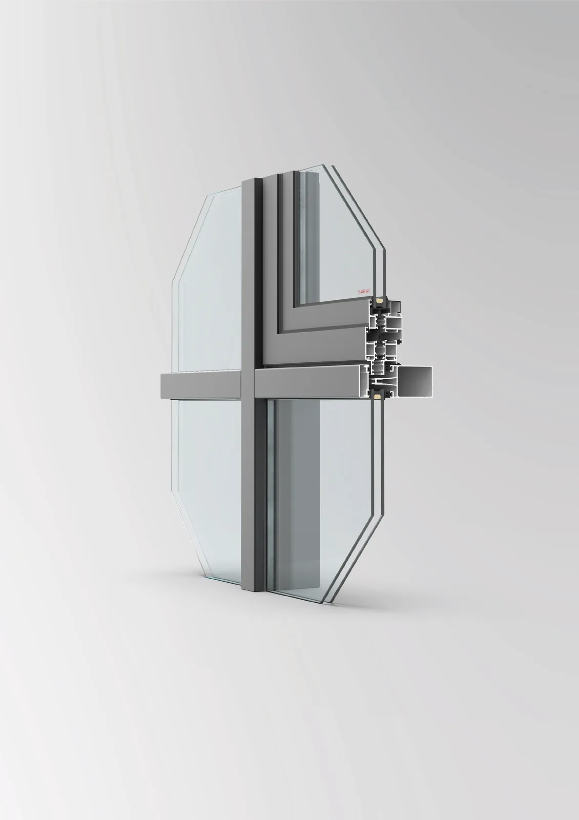 نظام واجهات ألمنيوم EF 50