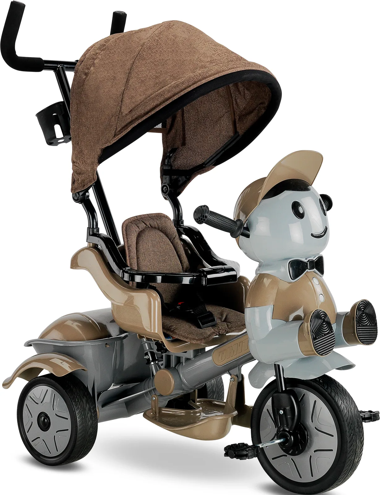 125A YUPI brown kids tricycle