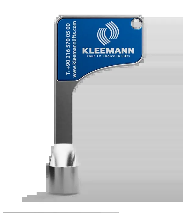Standard Elevator Key Teardrop Label