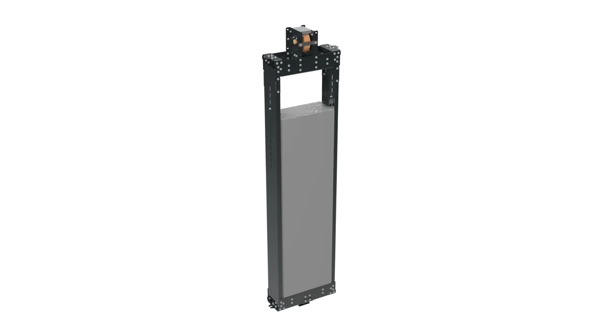 1/2 Roping Tandem 2-Barite Counterweight Suspension