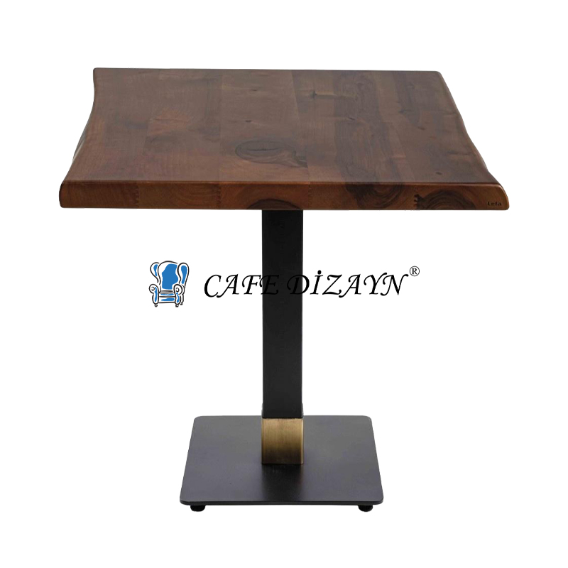 Cafe Dizayn MSA085 Walnut Cafe Table