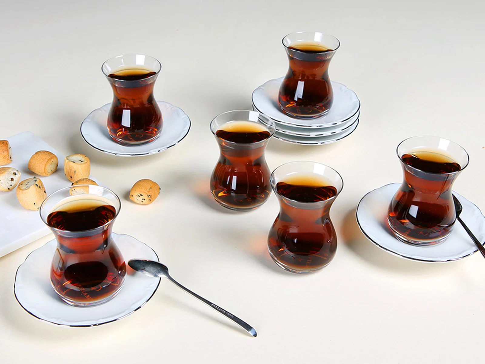 Porland Maria Platin tea set 12 pcs for 6