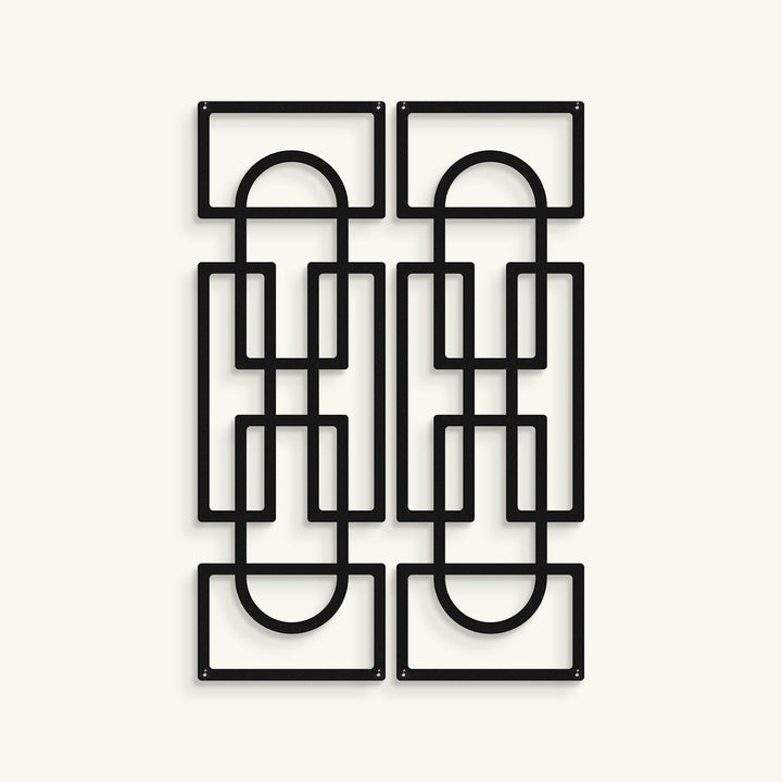 Echo Forms 2-piece metal wall decor set APT837