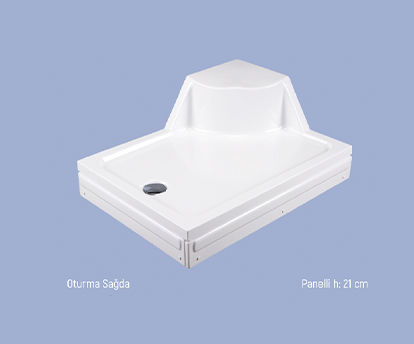 Rectangular Shower Tray Model (with Panel) 90 Series
