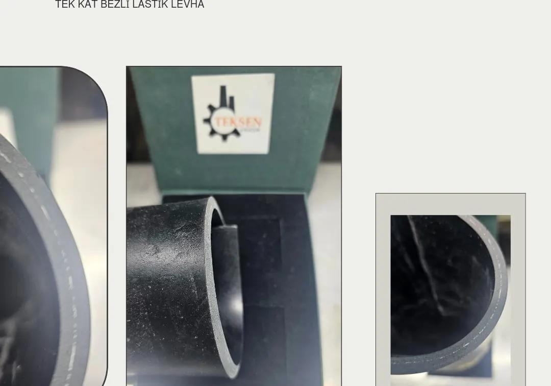 Single-Ply Fabric-Reinforced Rubber Sheet