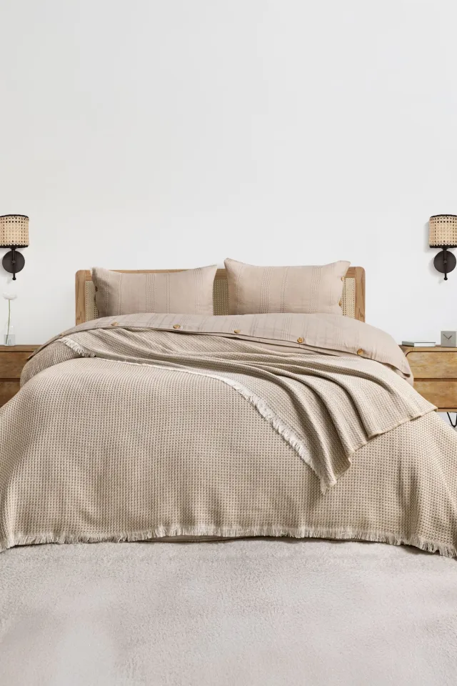 Elart Julia Quilt Cotton Double Beige