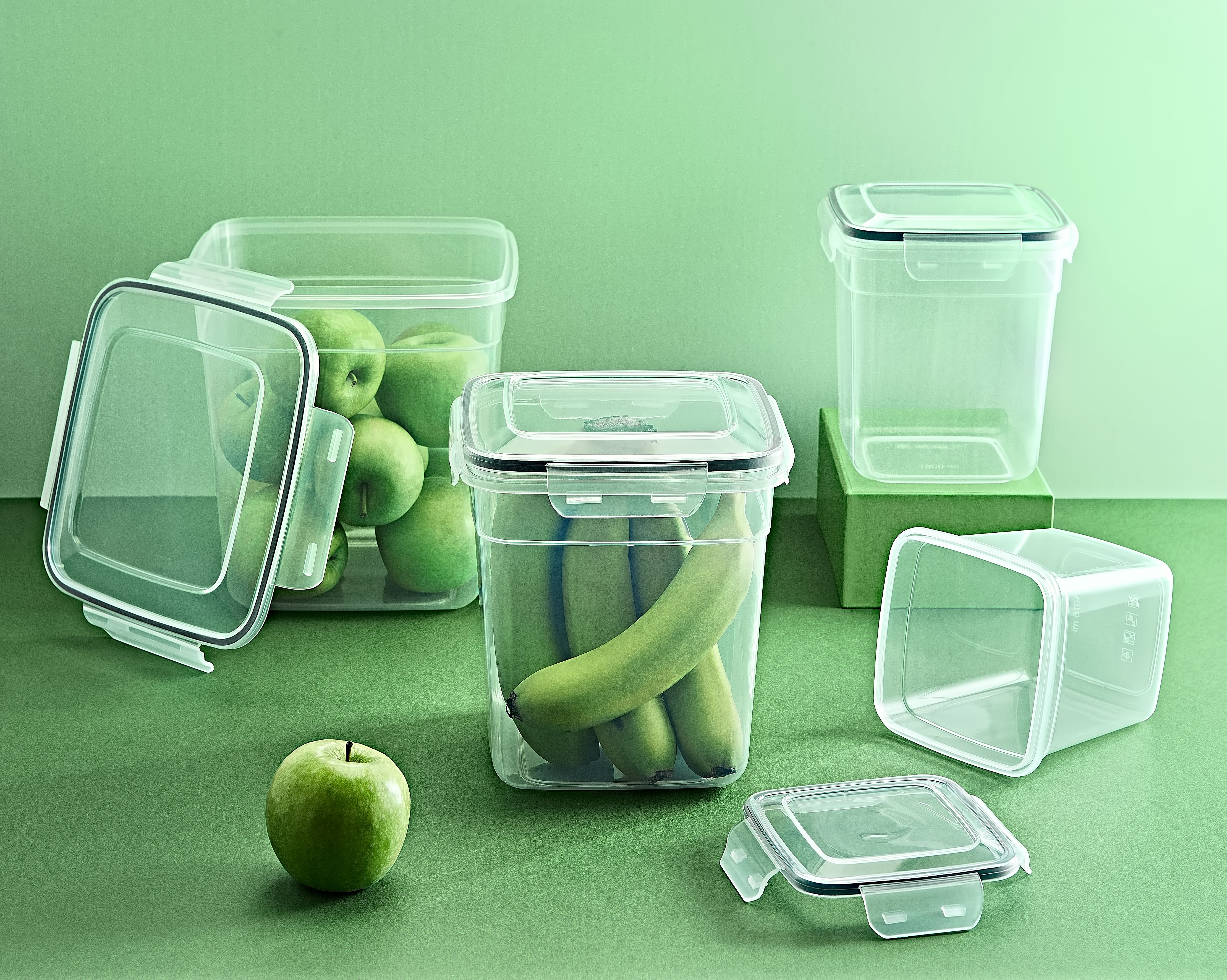 Embox Airtight Food Container, Deep Square, 5000 ML (EP-573)