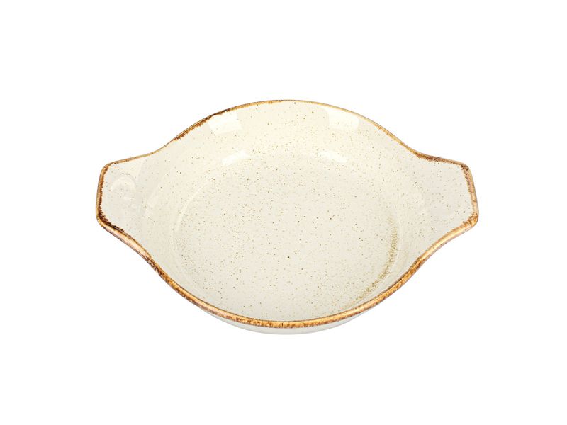 Porland Seasons Beige Serving Plate 17cm