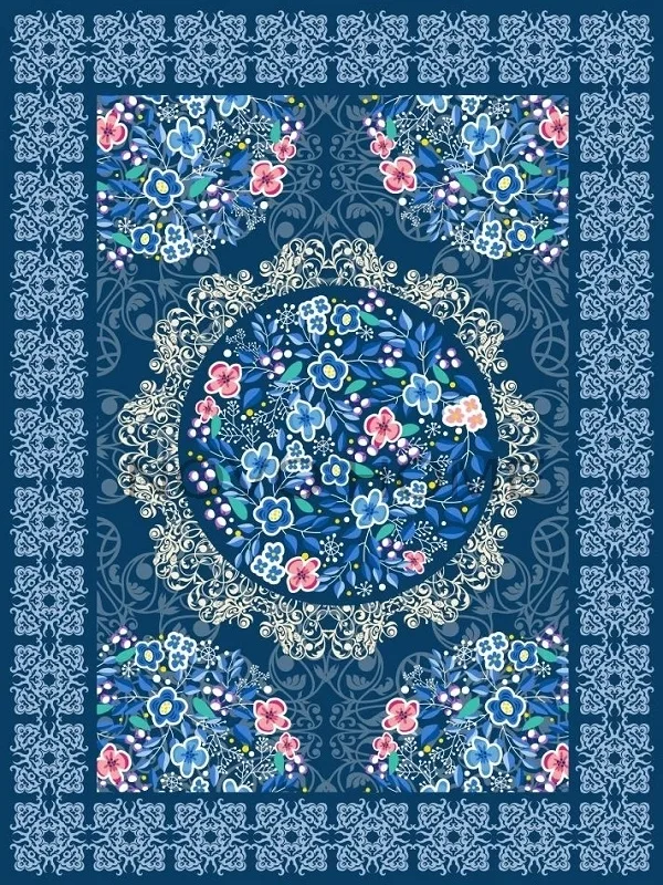 Dijital NVH0079 digitally printed rug