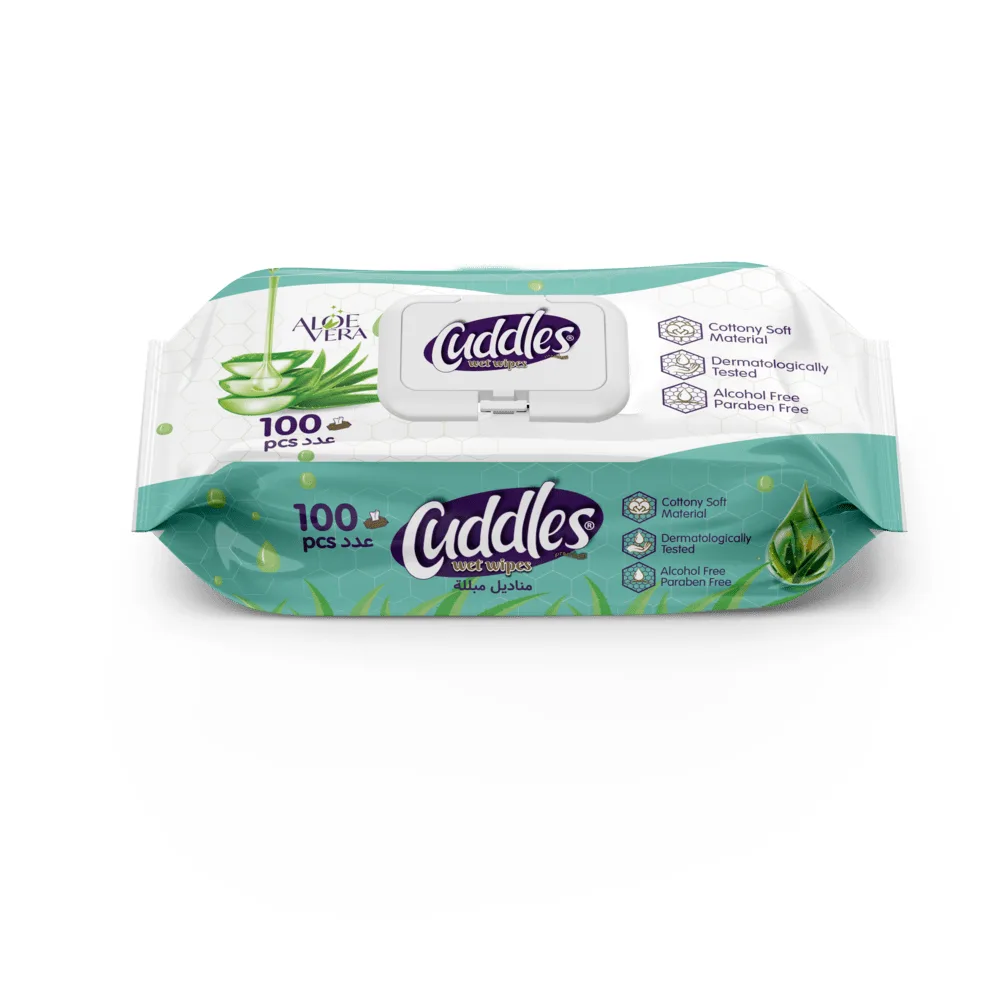 مناديل مبللة Cuddles Standard Packets