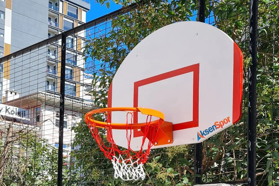 USA fiber backboard training basketball hoop