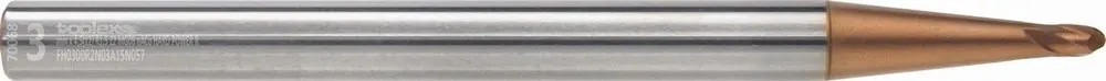 Solid Carbide Ball Nose End Mill – Performance Long Hard