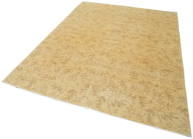 سجادة صالة بيج معتّقة - صوف منسوج يدويًا 180×256 سم