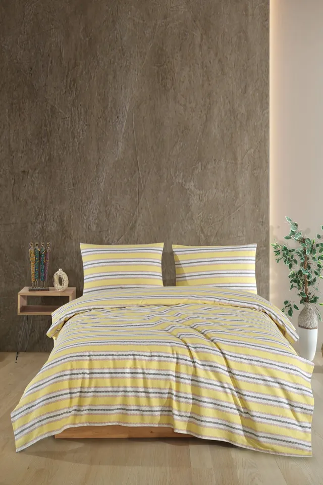 Elart Scatt Pique Double (200x220 cm) Ecru