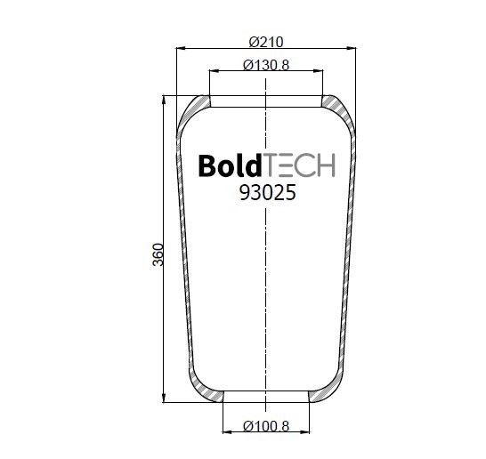 93025 R | BoldTech – your premium luxury brand. Air springs, cabin, seat, lift springs, car, cylindrical air springs