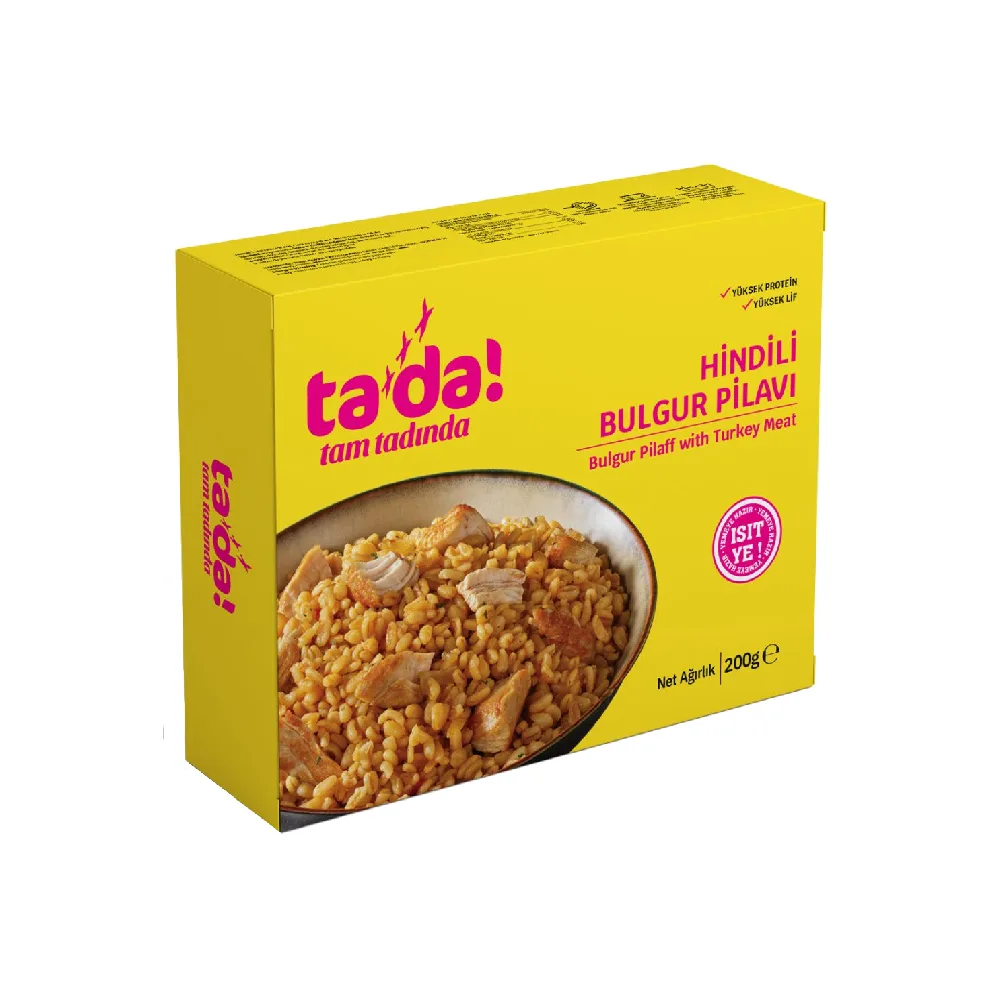 برغل مطبوخ بلحم الديك الرومي tada
