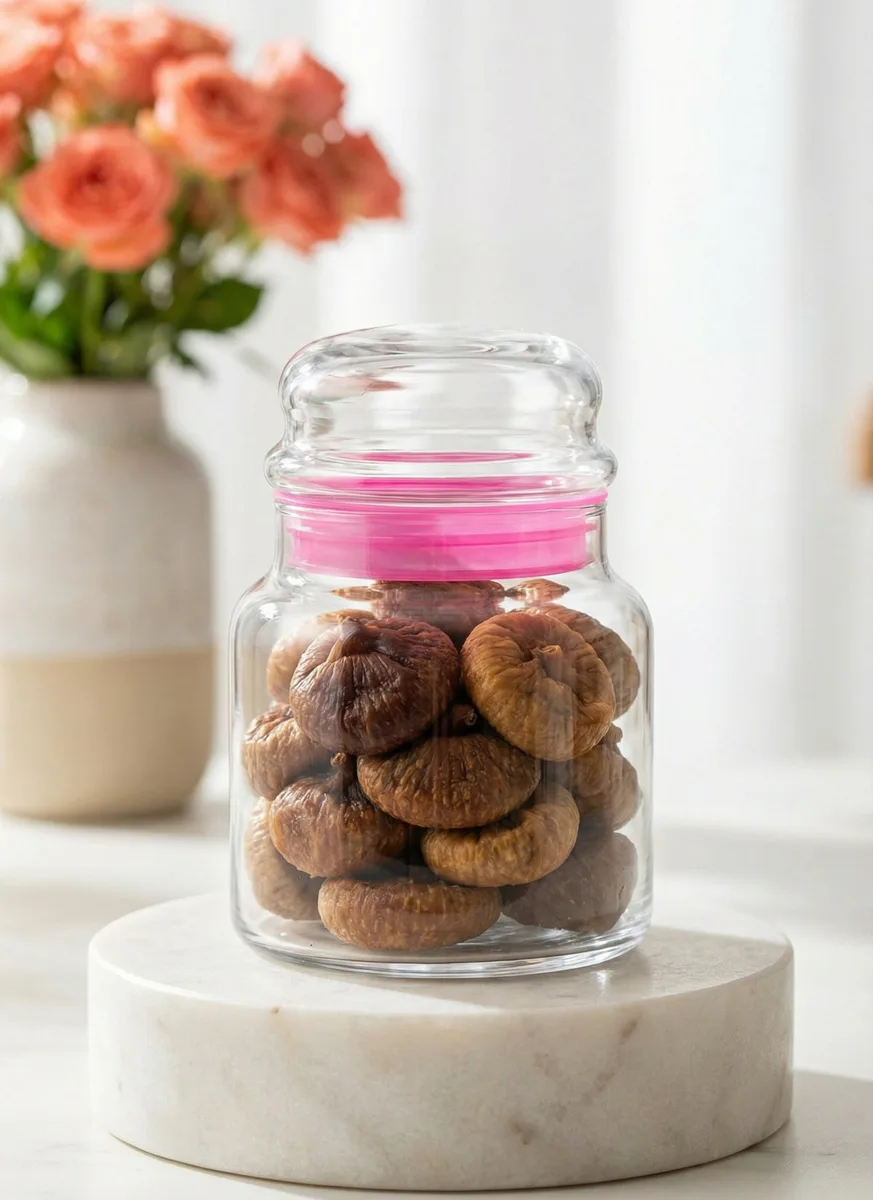 Sera glass jar (2-piece)