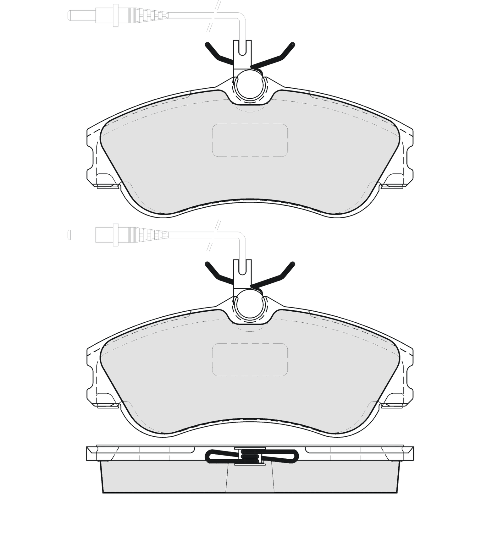 122/1-190 Oypar Balata Brake Pads for Citroën and Peugeot