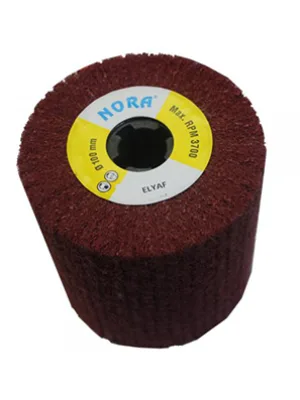 Non-woven fibre slotted mops