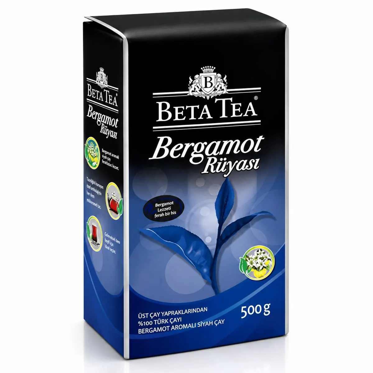 Beta Tea حلم البرغموت شاي تركي 500 غرام