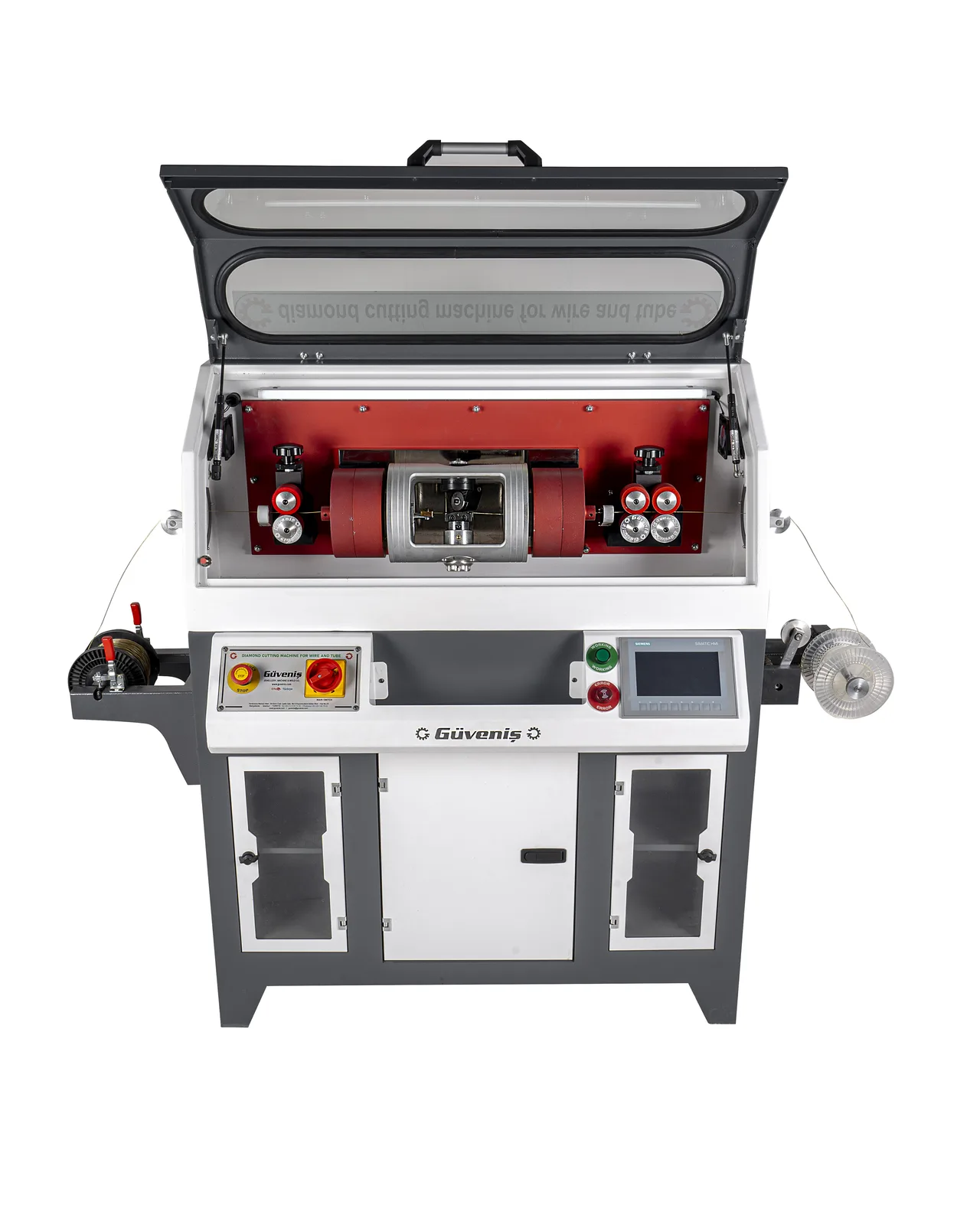GD-V1 / 00112 diamond cutting machine for wire and tube